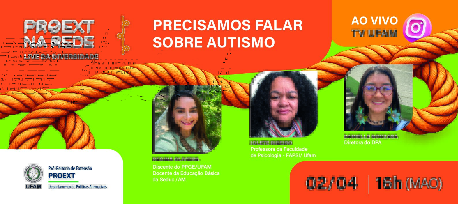 PROEXT realiza live sobre autismo
